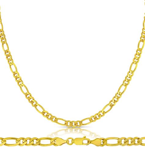 Figaro 14K Gold Chain: Premium Quality Jewelry for Timeless 